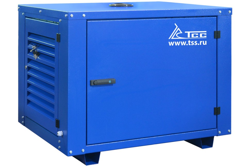 Бензогенератор TSS SGG 9000E3LA в кожухе МК-1.1 
