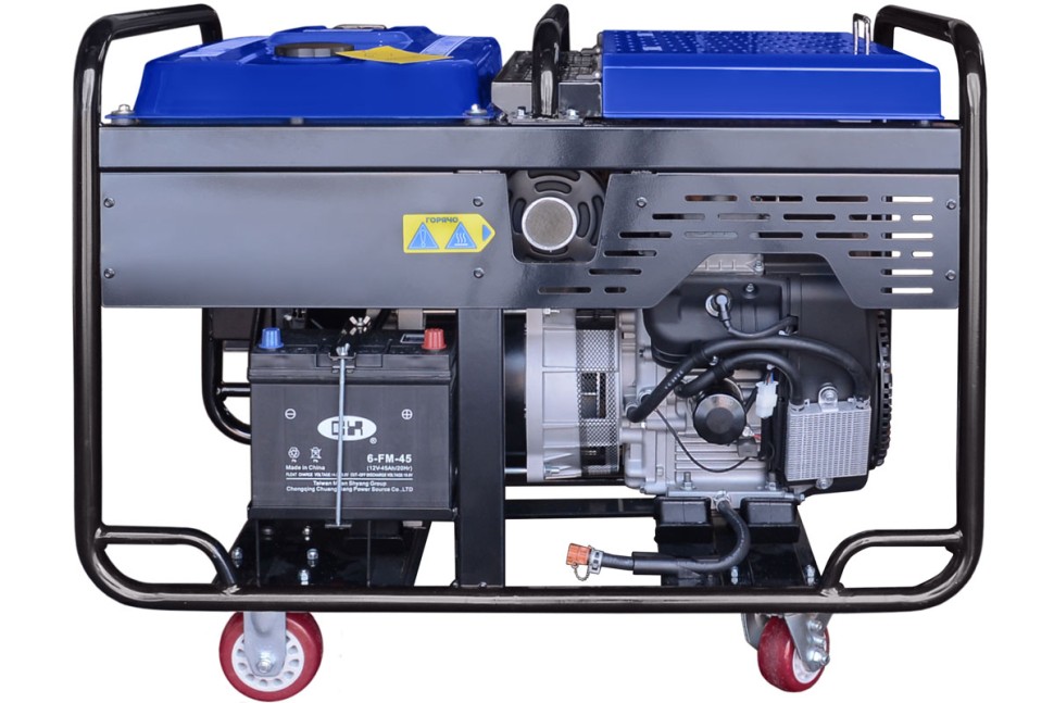 Бензогенератор TSS SGG 12000EHLA в кожухе МК-2.1