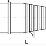 Вилка 024 3Р+РЕ 32А 380В IP44