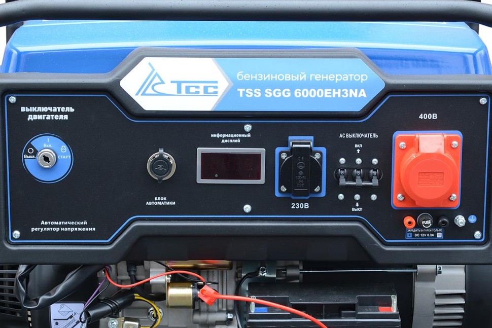 Бензогенератор 6 кВт с АВР TSS SGG 6000EH3NA 