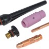 Горелка сварочная TIG  с газовым охлаждением WP-17 (2-pin, 4м) / Torch for TIG welding