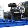 Дизельный генератор ТСС ЭД-550-Т400 с АВР в погодозащитном кожухе на прицепе