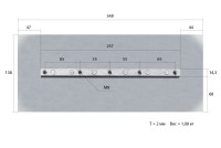 Лопасти для DRD 2000H (к-т из 4-х  лопастей)