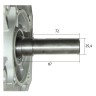 Двигатель бензиновый TSS KM420C-Q (диаметр вала=25,4 мм)